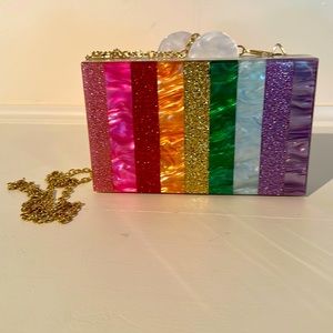 Colorful Acrylic Purse/Clutch